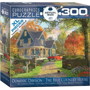 Eurographics (8300-0978) - Dominic Davison: "The Blue Country House" - 300 pezzi