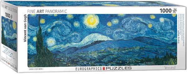 Eurographics (6010-5309) - Vincent van Gogh: "Starry Night Panorama" - 1000 pezzi