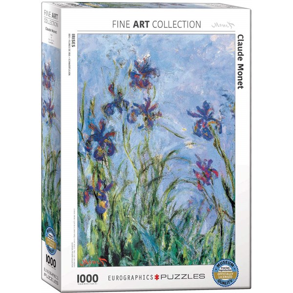 Eurographics (6000-2034) - Claude Monet: "Irises" - 1000 pezzi