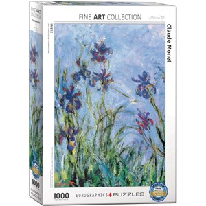 Eurographics (6000-2034) - Claude Monet: "Irises" - 1000 pezzi