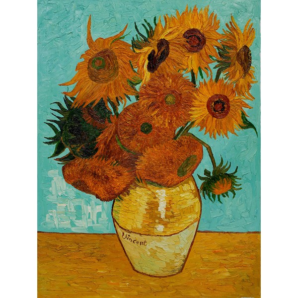 Piatnik (561740) - Vincent van Gogh: "Sunflowers" - 1000 pezzi