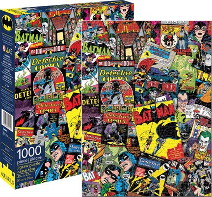 Aquarius (65214) - "DC Batman Collage" - 1000 pezzi
