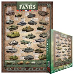 Eurographics (6000-0381) - "History of Tanks" - 1000 pezzi