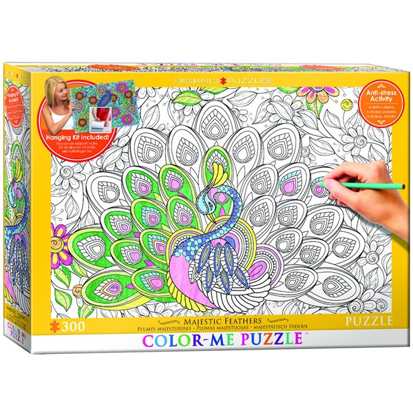 Eurographics (6033-0884) - "Majestic Feathers" - 300 pezzi