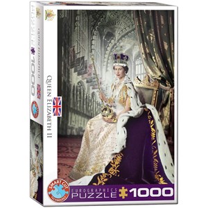Eurographics (6000-0919) - "Queen Elizabeth II" - 1000 pezzi