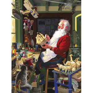Cobble Hill (85043) - "Santa's Workbench" - 500 pezzi