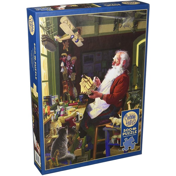 Cobble Hill (85043) - "Santa's Workbench" - 500 pezzi