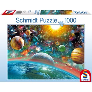 Schmidt Spiele (58176) - "Outer Space" - 1000 pezzi