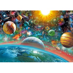 Schmidt Spiele (58176) - "Outer Space" - 1000 pezzi