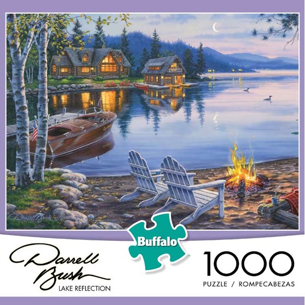 Buffalo Games (11239) - Darrell Bush: "Lake Reflection" - 1000 pezzi
