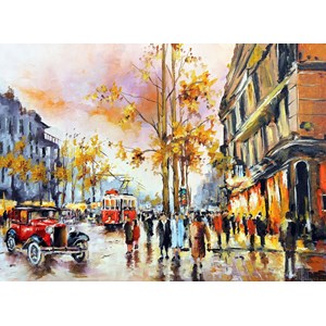 Anatolian (3563) - Nusret Dokmeci: "Evening in Istanbul" - 500 pezzi