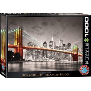 Eurographics (6000-0662) - "New York City Brooklyn Bridge" - 1000 pezzi