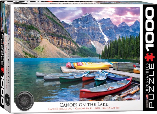 Eurographics (6000-0693) - "Canoes on the Lake" - 1000 pezzi