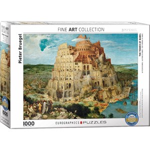 Eurographics (6000-0837) - Pieter Brueghel the Elder: "The Tower of Babel" - 1000 pezzi