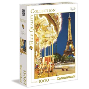 Clementoni (39228) - "Le Carousel, Paris" - 1000 pezzi