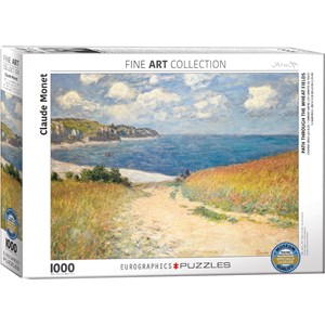 Eurographics (6000-1499) - Claude Monet: "Path Through the Wheat Fields" - 1000 pezzi