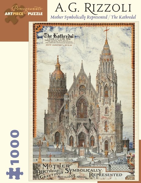 Pomegranate (AA873) - A. G. Rizzoli: "Mother Symbolically Represente, The Kathredal" - 1000 pezzi