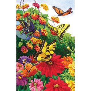 SunsOut (62940) - Nancy Wernersbach: "A Garden of Butterflies" - 1000 pezzi