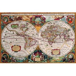 Eurographics (8220-1997) - "Antique World Map" - 2000 pezzi