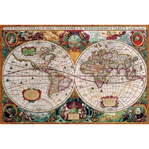 Eurographics (8220-1997) - "Antique World Map" - 2000 pezzi
