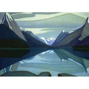 Eurographics (6000-0136) - Lawren S. Harris: "Maligne Lake, Jasper Park" - 1000 pezzi