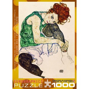 Eurographics (6000-4539) - Egon Schiele: "The Artist's Wife" - 1000 pezzi