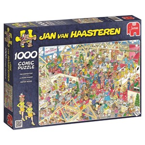 Jumbo (17453) - Jan van Haasteren: "The Winter Fair" - 1000 pezzi