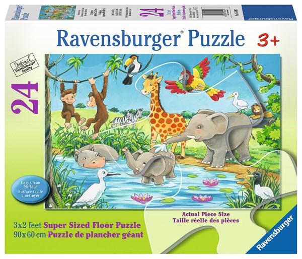 Ravensburger (05449) - "Waterhole Fun" - 24 pezzi