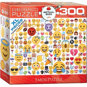 Eurographics (8300-0816) - "Emojipuzzle" - 300 pezzi