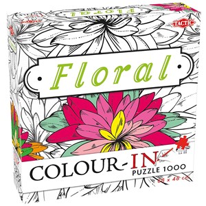 Tactic (54205) - "Colour in Floral" - 1000 pezzi