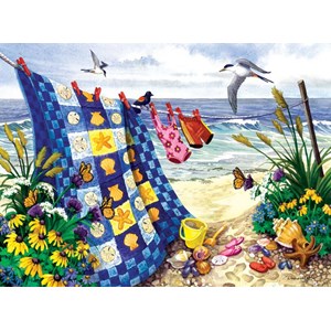 SunsOut (62956) - Nancy Wernersbach: "Seaside Summer" - 500 pezzi