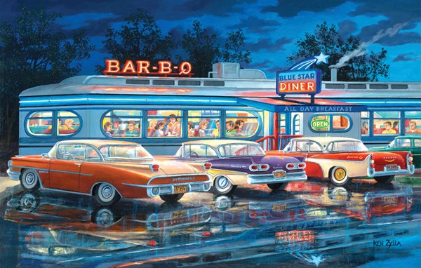 SunsOut (39765) - Ken Zylla: "Dining Out" - 1000 pezzi