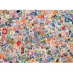 Clementoni (39387) - "Stamps" - 1000 pezzi