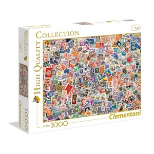 Clementoni (39387) - "Stamps" - 1000 pezzi
