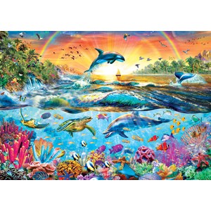 Buffalo Games (3771) - Adrian Chesterman: "Tropical Paradise (Amazing Nature)" - 500 pezzi