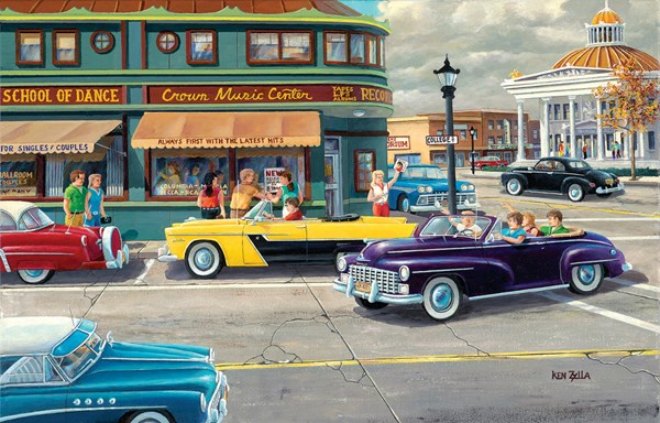 SunsOut (39854) - Ken Zylla: "When We were Young" - 1000 pezzi