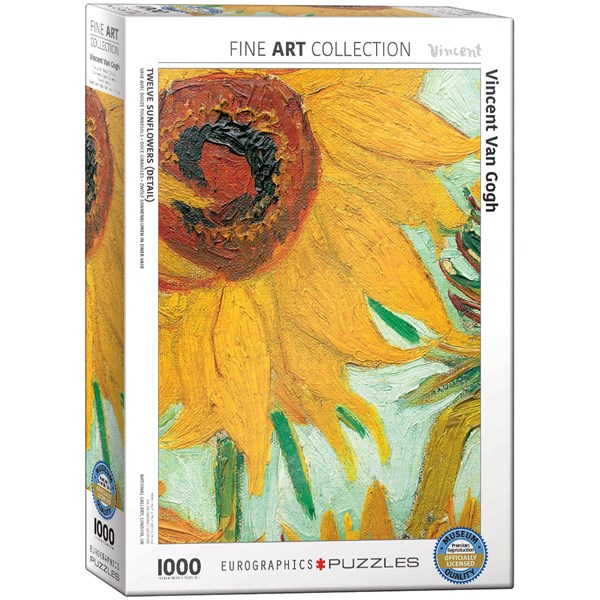 Eurographics (6000-5429) - Vincent van Gogh: "Twelve Sunflowers (Detail)" - 1000 pezzi