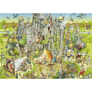 Heye (29727) - Marino Degano: "Jurassic Habitat" - 1000 pezzi