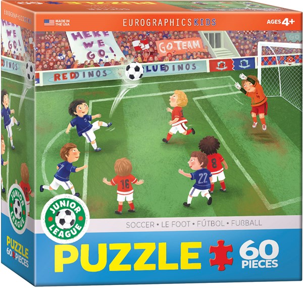 Eurographics (6060-0483) - "Junior League Soccer" - 60 pezzi