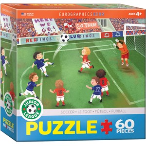 Eurographics (6060-0483) - "Junior League Soccer" - 60 pezzi