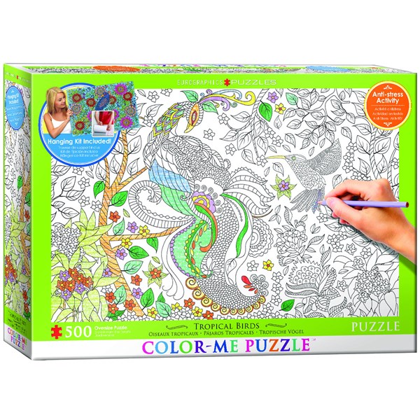Eurographics (6055-0889) - "Tropical Birds" - 500 pezzi