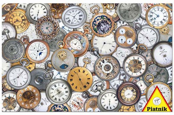Piatnik (568046) - "Time Pieces" - 1000 pezzi