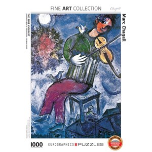 Eurographics (6000-0852) - Marc Chagall: "The Blue Violinist" - 1000 pezzi