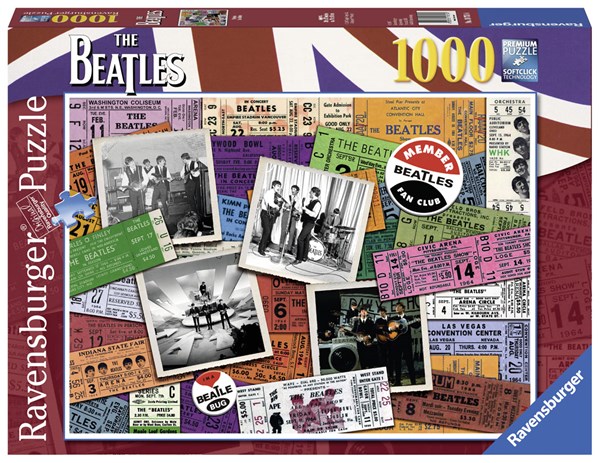 Ravensburger (19751) - "Beatles: Tickets" - 1000 pezzi