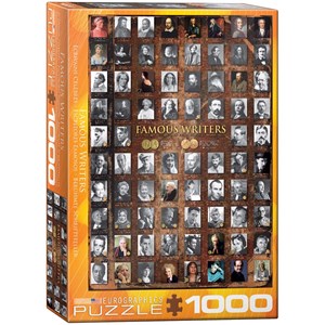 Eurographics (6000-0249) - "Famous Writers" - 1000 pezzi