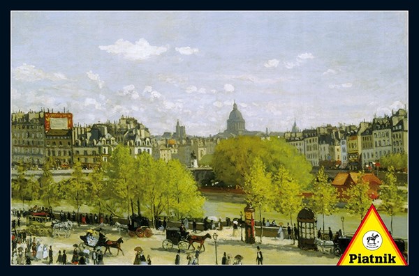 Piatnik (5383) - Claude Monet: "Louvre" - 1000 pezzi
