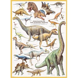 Eurographics (6000-0099) - "Dinosaurs Jurassic" - 1000 pezzi
