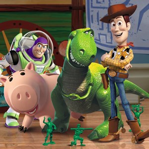 Ravensburger (09297) - "Woody & Rex, Toy Story 3" - 49 pezzi