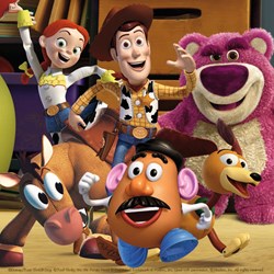 Ravensburger (09297) - "Woody & Rex, Toy Story 3" - 49 pezzi