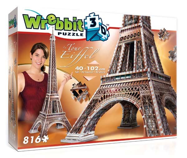 Wrebbit (W3D-2009) - "Le Tour Eiffel" - 816 pezzi